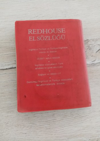 Redhouse İngilizce-Türkçe Sözlük - Görsel 2