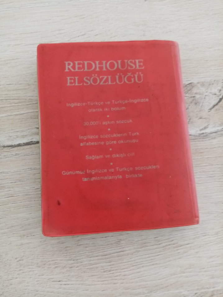 Redhouse İngilizce-Türkçe Sözlük - Görsel 2