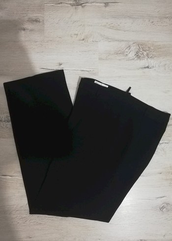 Siyah Düğmeli Kadın Blazer Ceket Pantalon Kadın Takım - Görsel 2