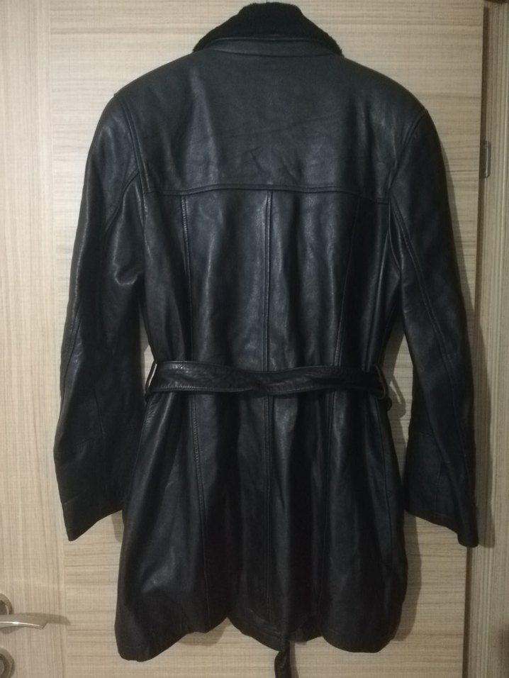 Derimod Hakiki Kuzu Derisi Kürklü  Ceket  Mont Kaban - Görsel 2