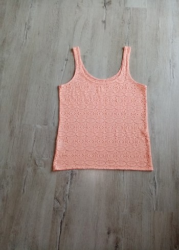 Neon Truncu Dantel Detaylı Bohem Kadın Tişört - Görsel 2