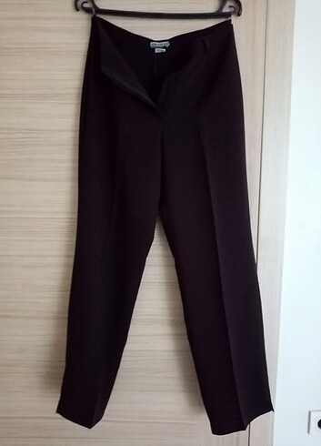 Kahverengi kumaş pantalon