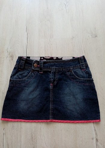 Tiffany Tomato Kadin Mini Denim Kot Etek
