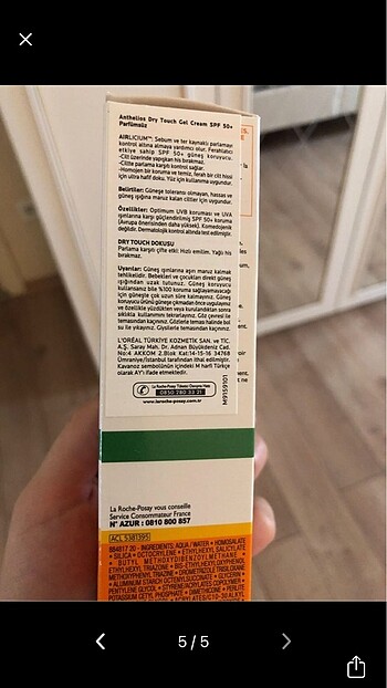 La Roche Posay La Roche Posay spf 50 güneş kremi