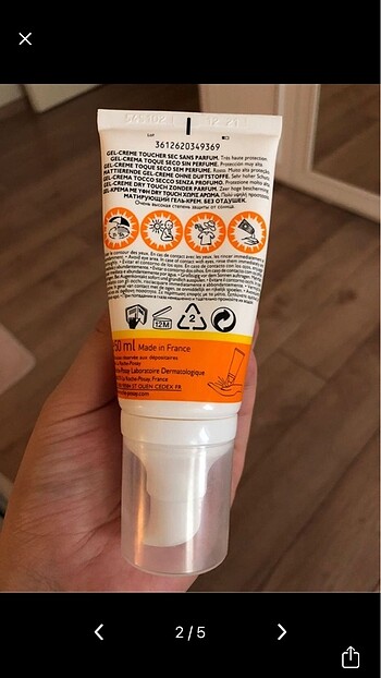 Beden Renk La Roche Posay spf 50 güneş kremi