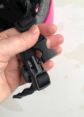 Pembe Biker Stil bisiklet paten kaskı - Görsel 7