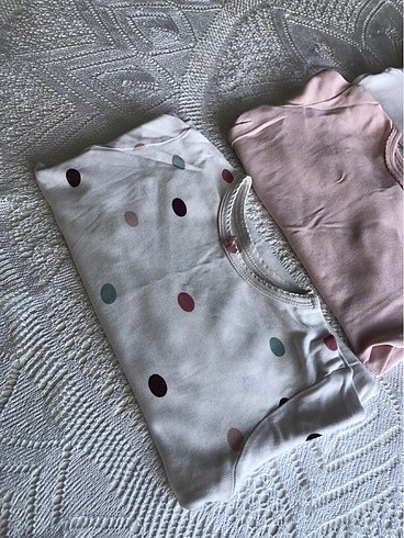 Kız çocuk zıbın H&M marka 3 adet - Görsel 2