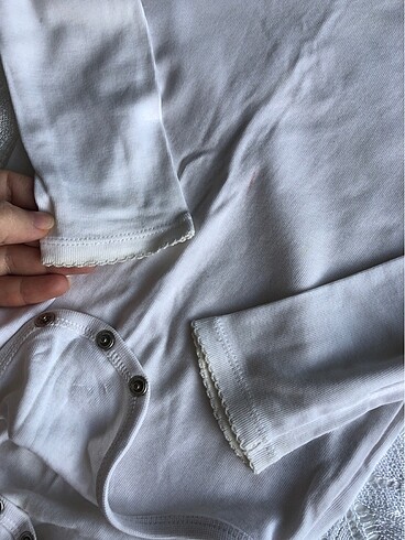 Kız çocuk zıbın H&M marka 3 adet - Görsel 9