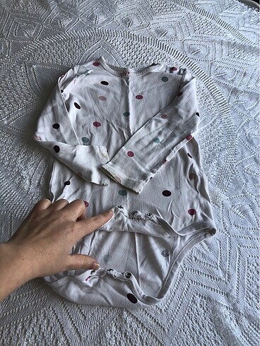 Kız çocuk zıbın H&M marka 3 adet - Görsel 11