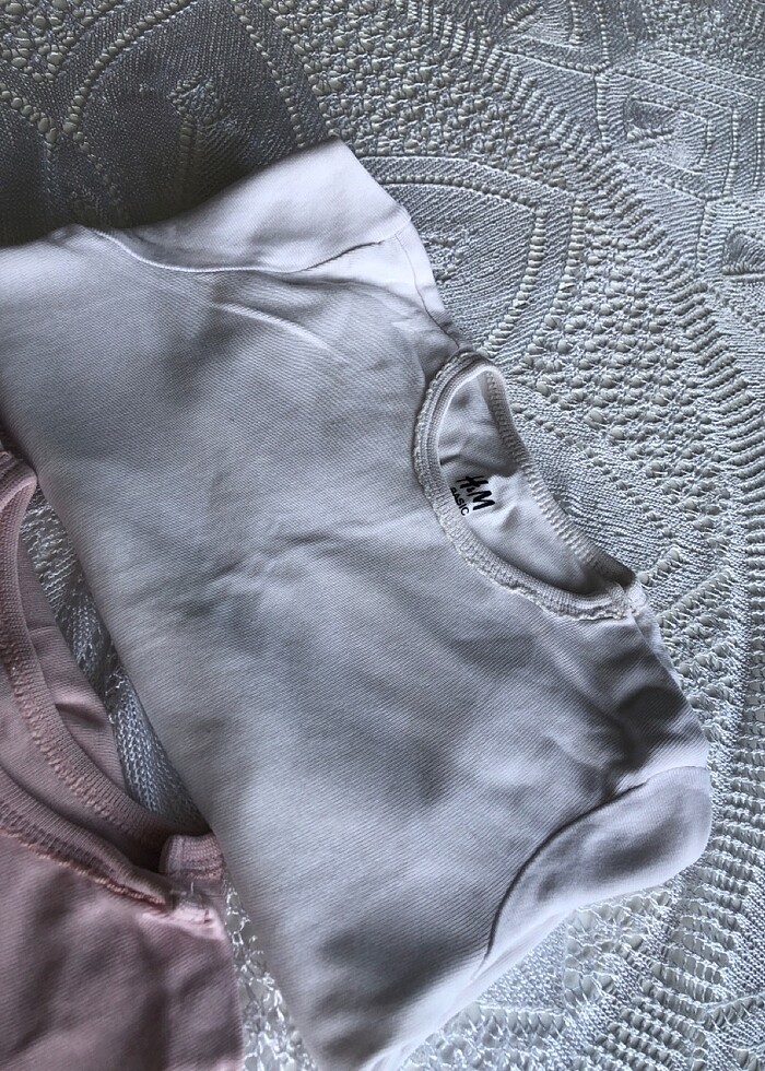 Kız çocuk zıbın H&M marka 3 adet - Görsel 4