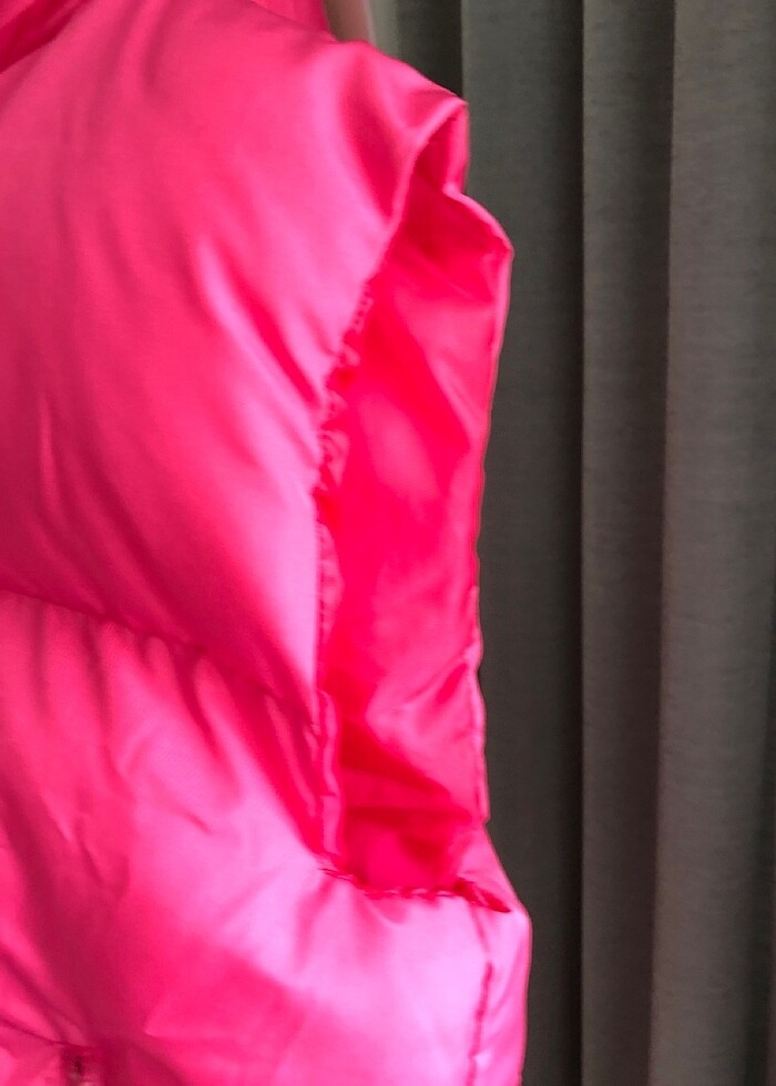 Kapüşonlu kolsuz yelek - Görsel 5