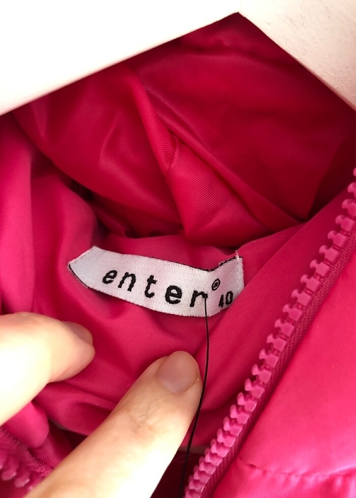 Kapüşonlu kolsuz yelek - Görsel 2