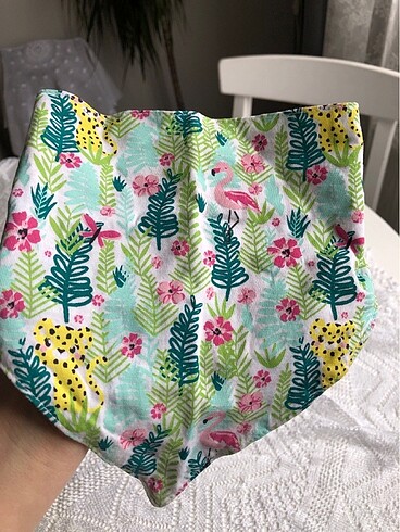 Kız çocuk yaka önü önlük eldiven - Görsel 10