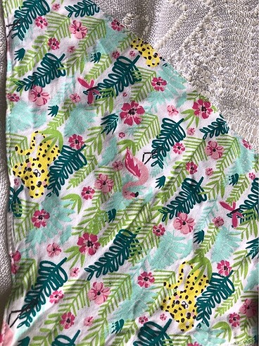 Kız çocuk yaka önü önlük eldiven - Görsel 5