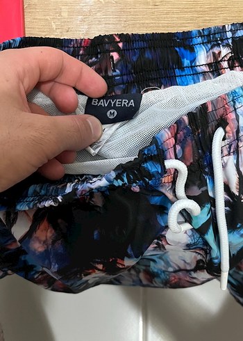 Diğer Erkek Çok Renkli Uzun Bağcıklı Mayo