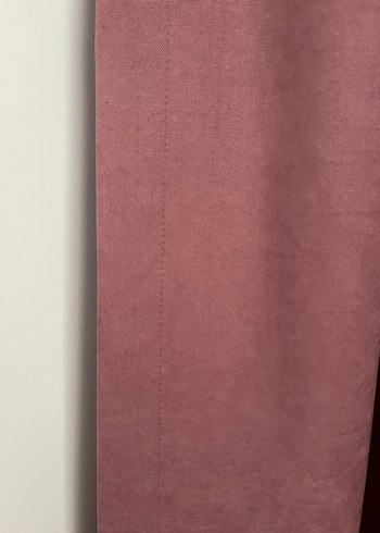 Pembe Modern Düz fon Perde - Görsel 2