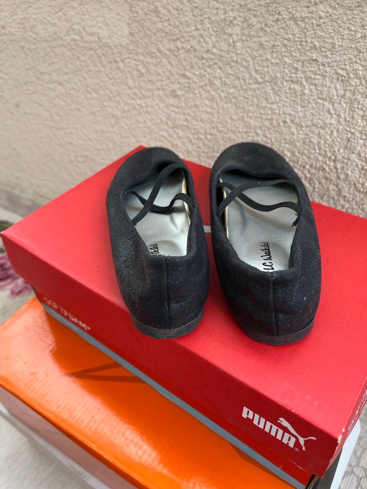 Siyah Lastikli Kız Çocuk Babet - Görsel 2