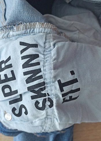 Düğmeli Normal Boy Mavi Kadın Denim Pantolon - Görsel 4