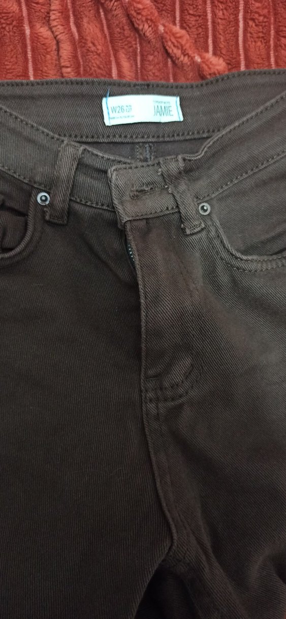 Kahverengi jean - Görsel 2