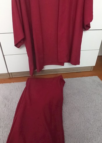 s Beden bordo Renk Bordo ikili takım