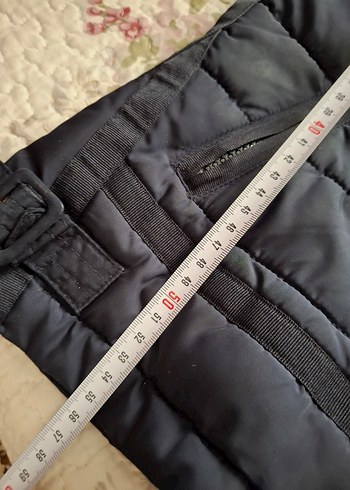 Lacivert Kadın Kışlık Kürklü Mont - Görsel 4