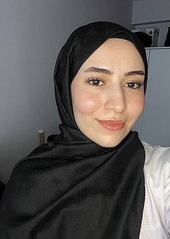  Beden siyah Renk Vakko Siyah Monogram Jakar Şal