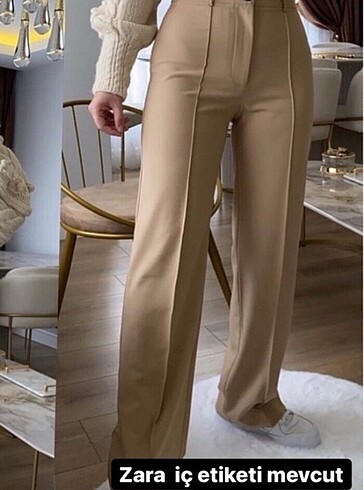 Zara Palazzo kumaş pantolon Medium beden
