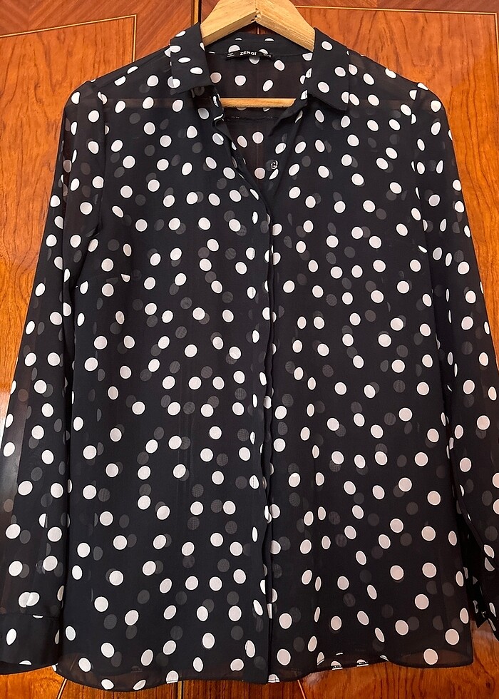 Şifon gömlek - Görsel 2