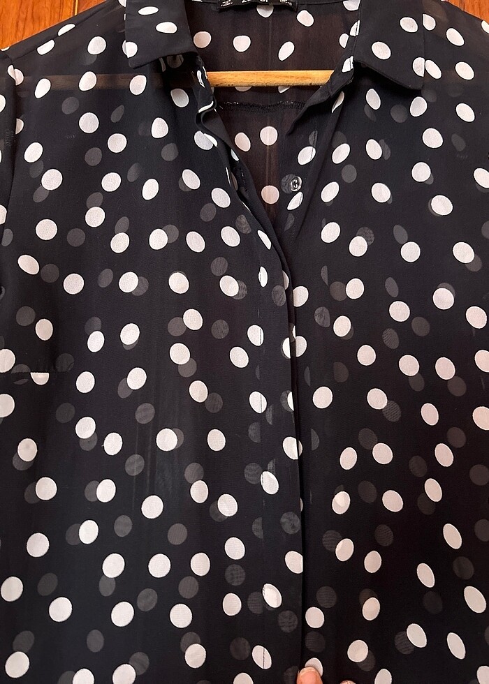 Şifon gömlek - Görsel 3