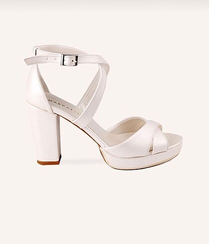 Marcatelli sedef lindon gelin ayakkabısı - Görsel 2