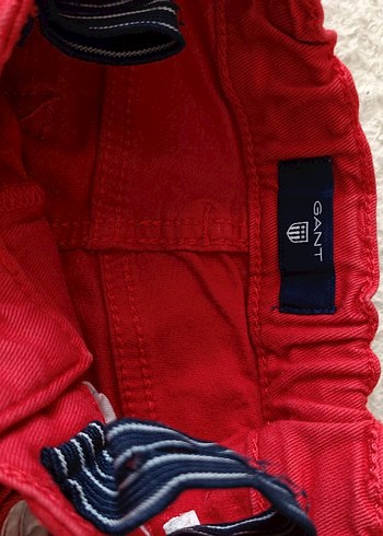 Erkek Çocuk Kırmızı Dar Kesim Pantolon - Görsel 2