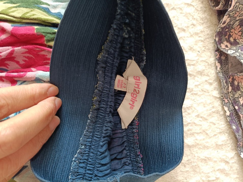 Renkli Pilili Bohem Mini Etek - Görsel 4