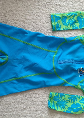 Renkli Baskılı Erkek Çocuk Mayo