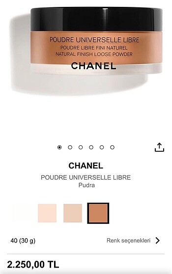 Chanel Chanel pudra
