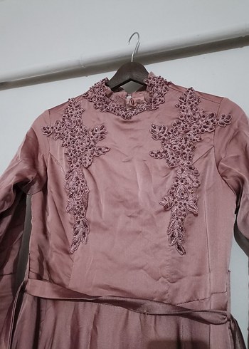 Uzun  Kadın Abiye Elbise - Görsel 8