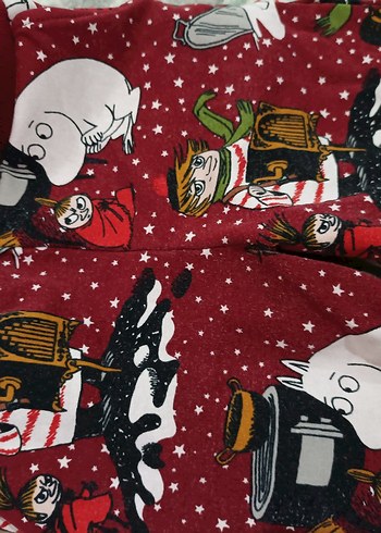 Çocuk Kırmızı Baskılı Eşofman Takımı - Görsel 5