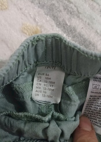 Erkek Çocuk Gri Rahat Kesim Pantolon - Görsel 2