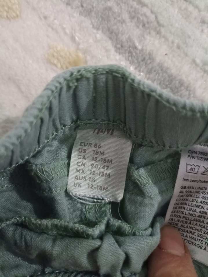 Erkek Çocuk Gri Rahat Kesim Pantolon - Görsel 2