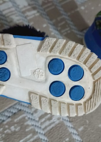 Erkek Çocuk Mavi Bağcıklı Kauçuk Bot - Görsel 3