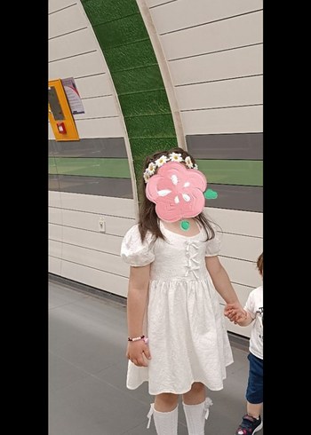 fisto Kız Çocuk Elbise - Görsel 4