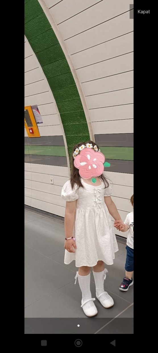 fisto Kız Çocuk Elbise - Görsel 4