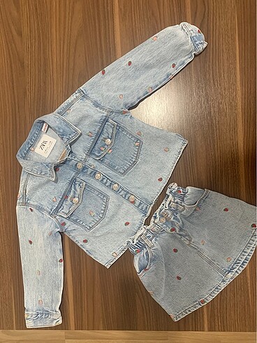Zara Zara kot etek ceket takım