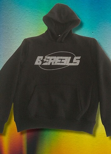 BEREELS CRYSTAL RHINESTONE HOODIE 