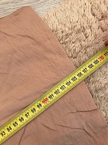 m Beden camel Renk Keten İnce Pantolon