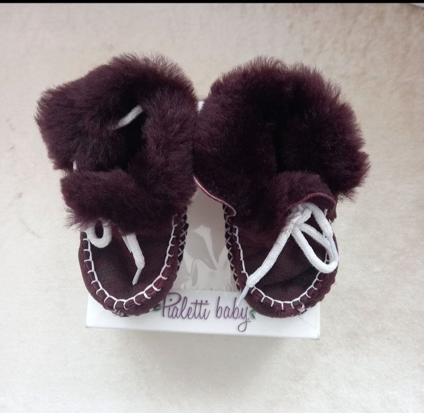 PİALETTİ BAYB KUZU ORGANİK BAĞCIKLI PATİK - Görsel 3