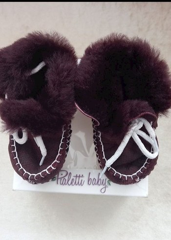 PİALETTİ BAYB KUZU ORGANİK BAĞCIKLI PATİK - Görsel 3