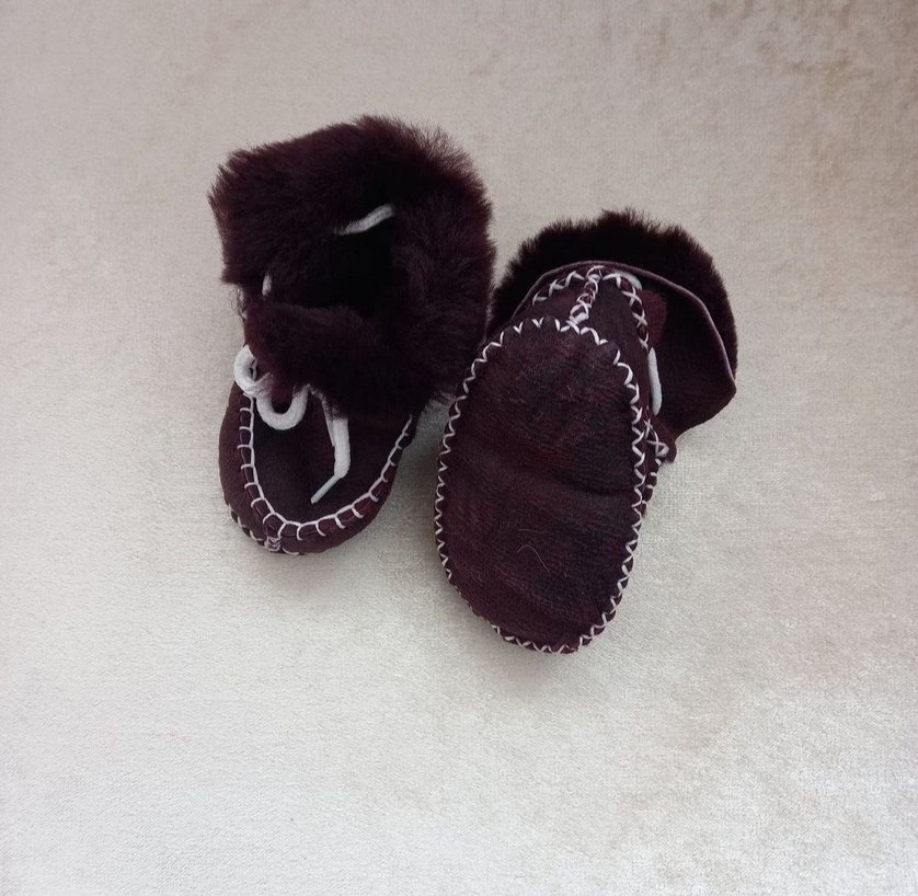 PİALETTİ BAYB KUZU ORGANİK BAĞCIKLI PATİK - Görsel 2