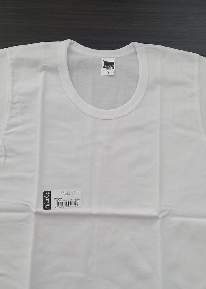 5 Lİ PAKET TUTKU MARKA BİSİKLET YAKA FANİLA  - Görsel 2