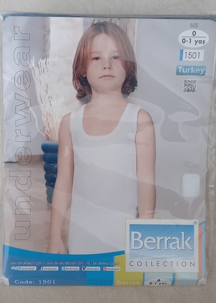 BERRAK MARKA ERKEK ÇOCUK ATLET  - Görsel 2