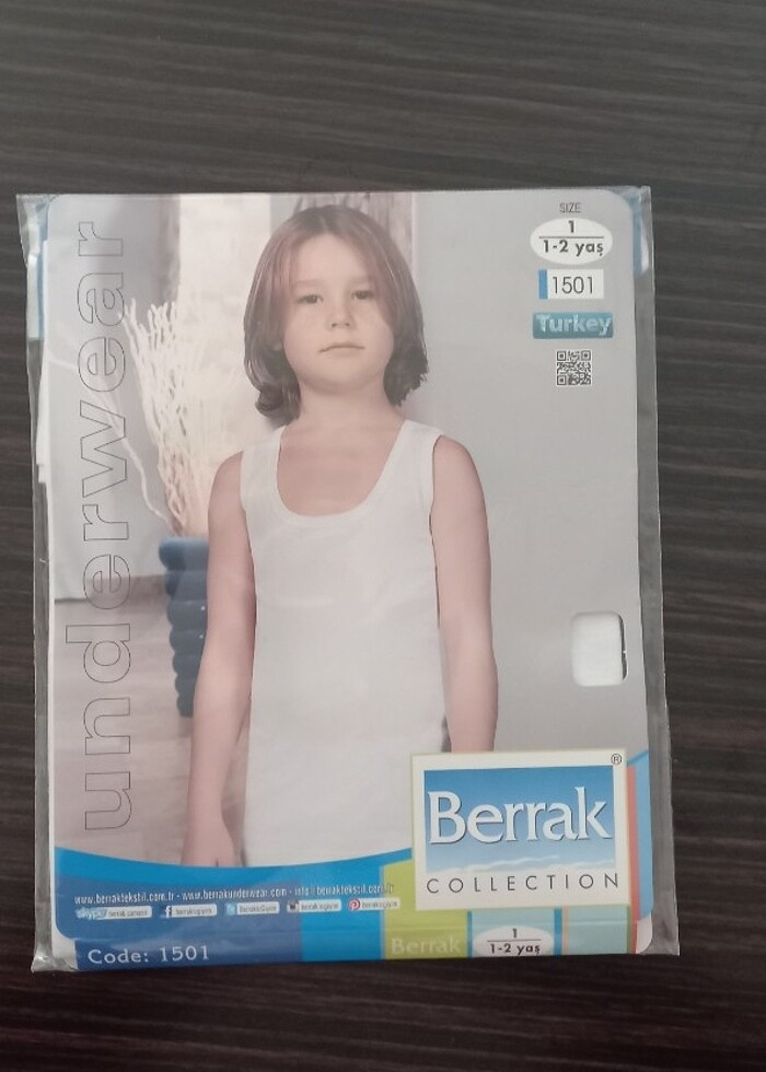 BERRAK MARKA ERKEK ÇOCUK ATLET  - Görsel 2